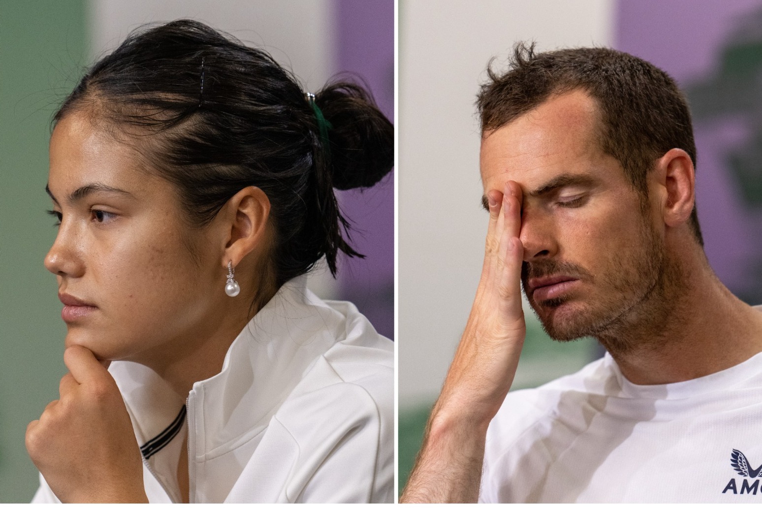Emma Raducanu and Andy Murray both beaten on day of disappointment at Wimbledon 